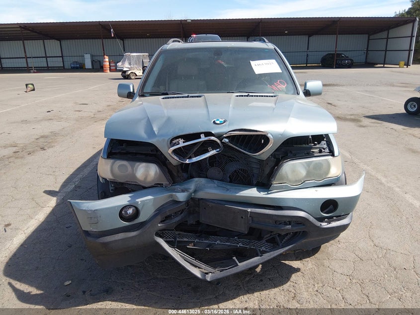 2003 BMW X5 3.0I VIN: 5UXFA53583LV74763 Lot: 44613025