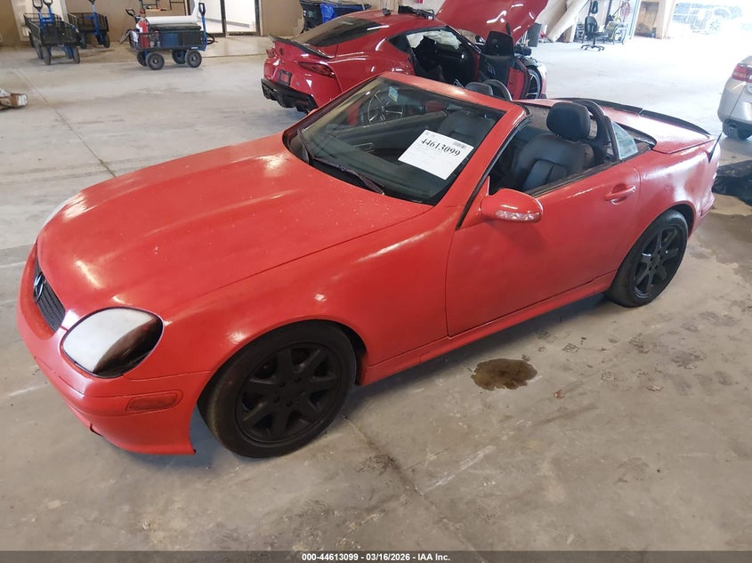 2001 Mercedes-Benz Slk 230 Kompressor