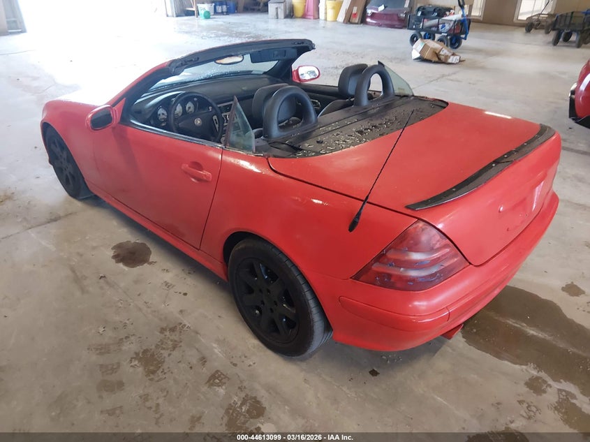 2001 Mercedes-Benz Slk 230 Kompressor