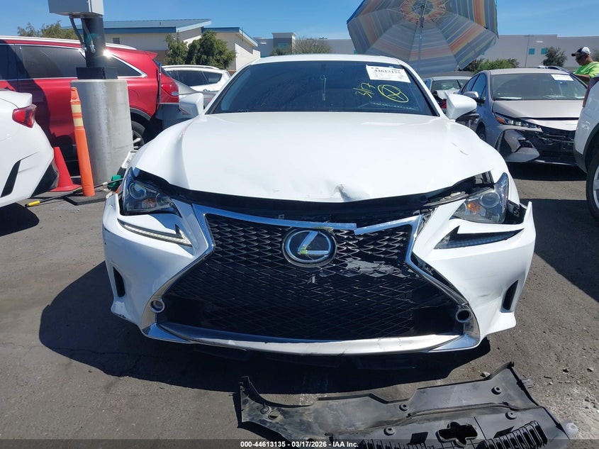 2016 Lexus Rc 350 VIN: JTHHE5BC4G5013337 Lot: 44613135