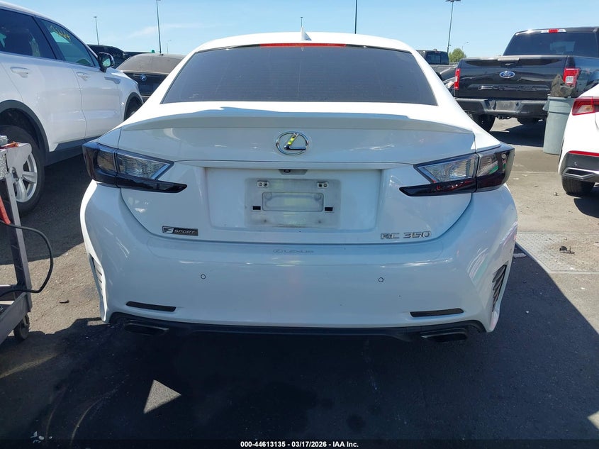 2016 Lexus Rc 350 VIN: JTHHE5BC4G5013337 Lot: 44613135