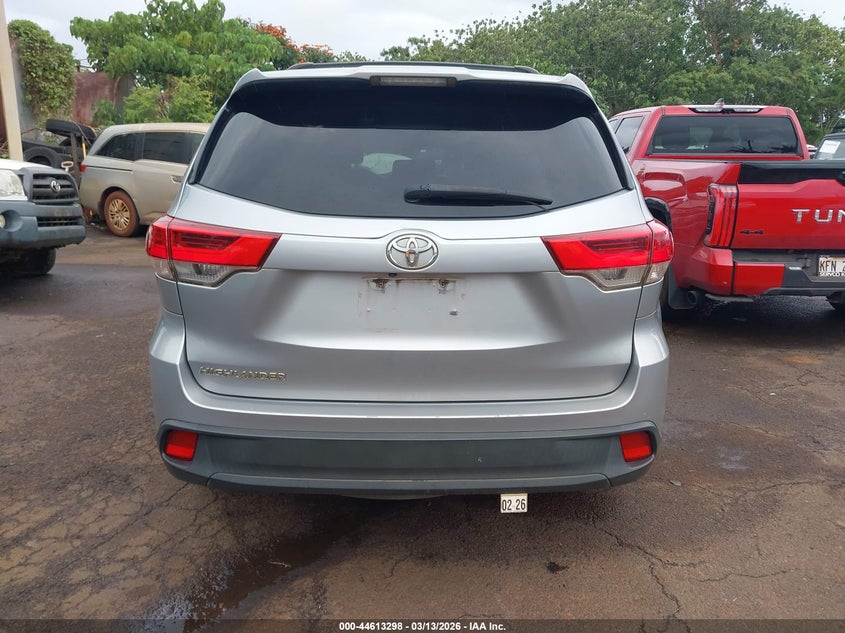 VIN 5TDZZRFH5HS196993 2017 TOYOTA HIGHLANDER LE