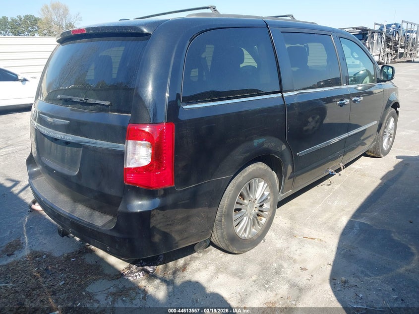 Vin: 2c4rc1cg8dr716153, lot: 45110535, chrysler town & country touring-l 20134