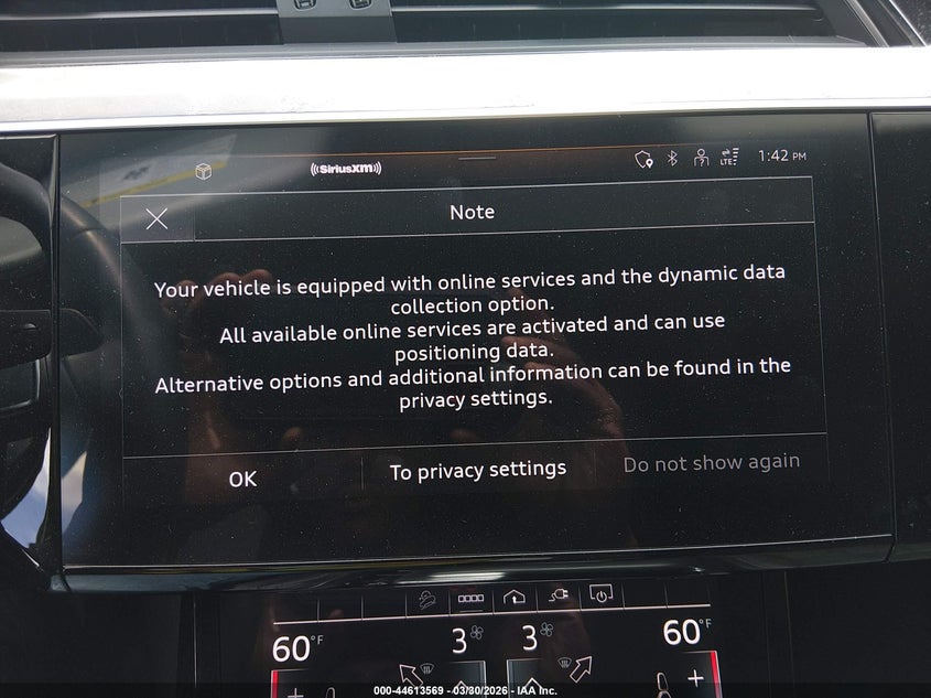 2024 Audi Q8 E-Tron Premium Plus Quattro VIN: WA15AAGE1RB011868 Lot: 44613569