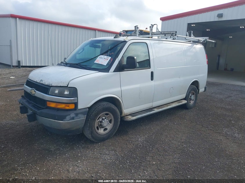 Vin: 1gcwgafg4l1202578, lot: 45110598, chevrolet express cargo rwd 2500 regular wheelbase wt 20202