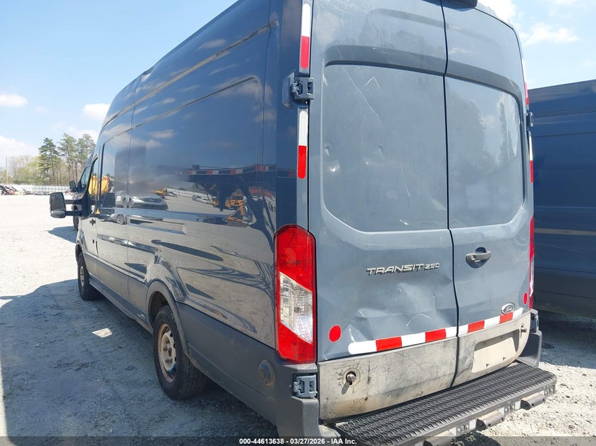 Vin: 1ftbr3x80mka58969, lot: 45110617, ford transit-250 cargo van 20213