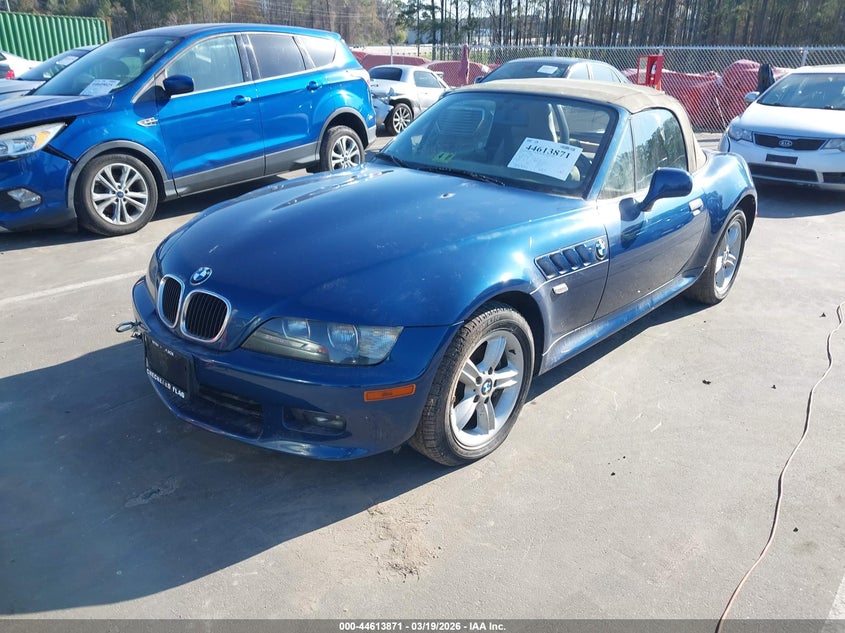 2001 BMW Z3 2.5I