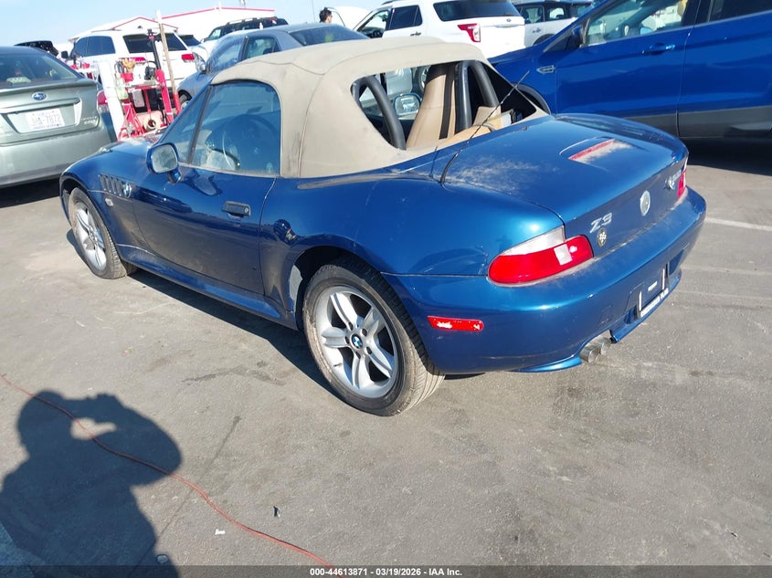 2001 BMW Z3 2.5I