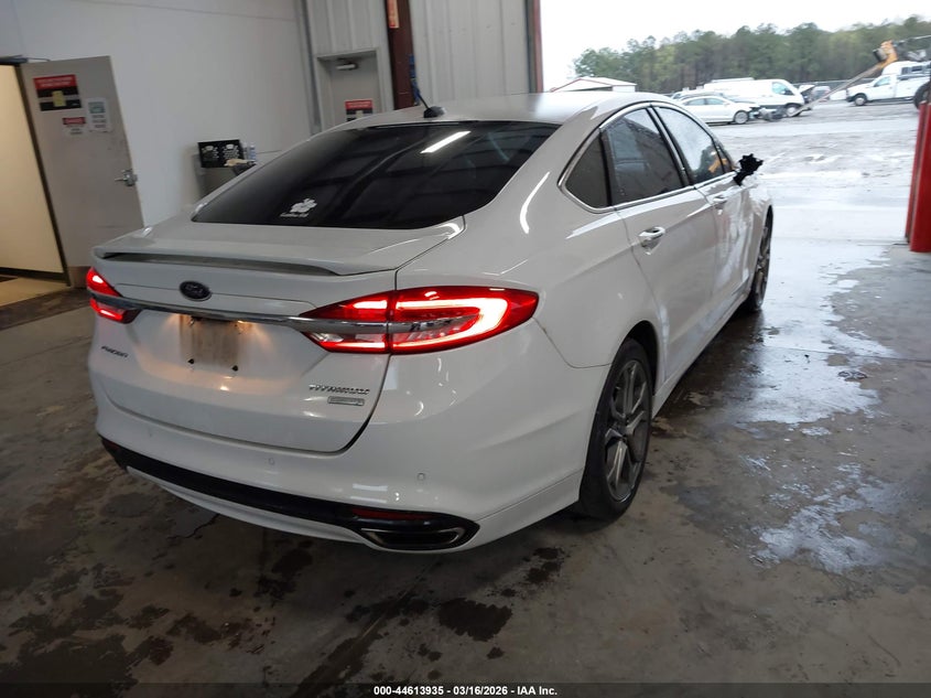 2017 FORD FUSION auction photo 4