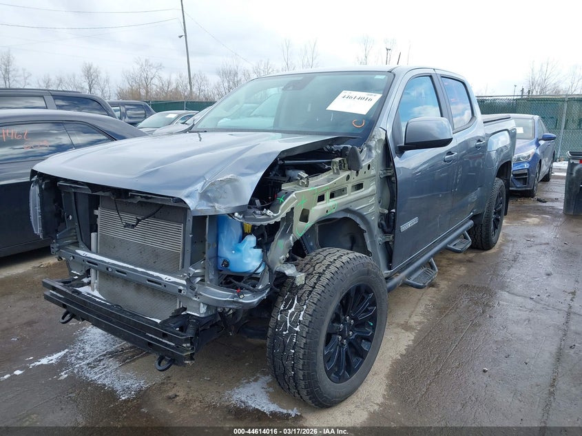 2021 GMC Canyon 4Wd Short Box Elevation