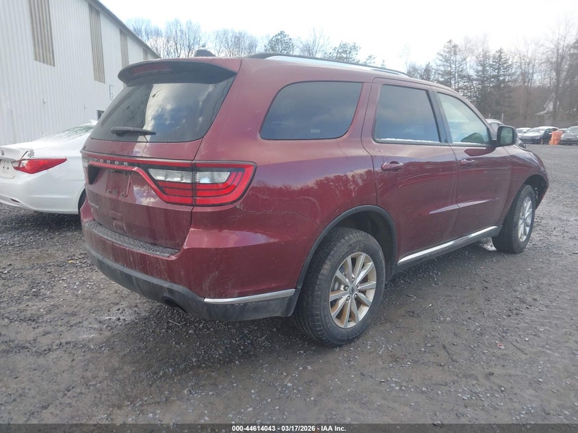 Vin: 1c4rdjag4nc160157, lot: 45111021, dodge durango sxt awd 20224