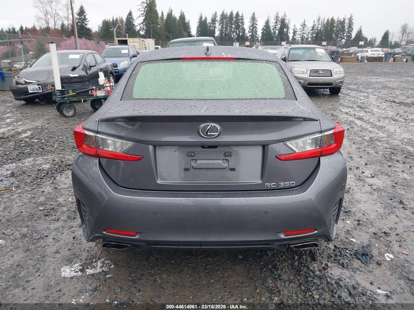 2015 Lexus Rc 350 VIN: JTHHE5BC8F5002596 Lot: 44614061