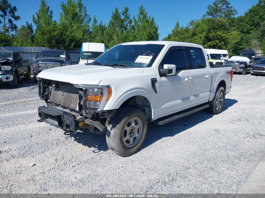 2022 Ford F-150 Lariat 1FTFW1E85NKE88080 photo 1