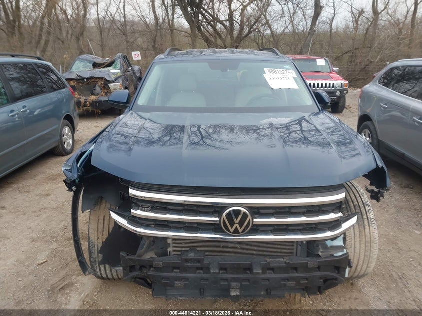 2021 Volkswagen Atlas 3.6L V6 Se W/Technology R-Line VIN: 1V2NR2CA1MC562343 Lot: 44614221