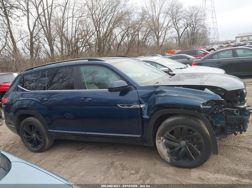 2021 Volkswagen Atlas 3.6L V6 Se W/Technology R-Line VIN: 1V2NR2CA1MC562343 Lot: 44614221