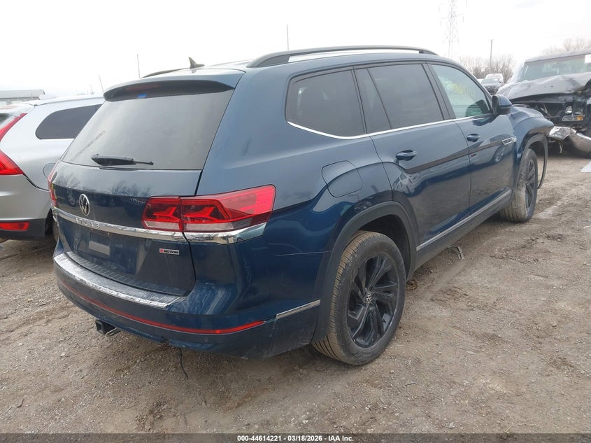 2021 Volkswagen Atlas 3.6L V6 Se W/Technology R-Line