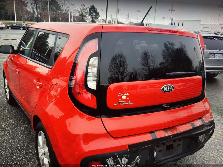 Vin: kndjn2a24k7004967, lot: 45111219, kia soul 20193