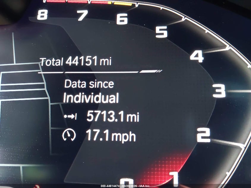 2020 BMW M8 VIN: WBSDZ0C0XLCD92776 Lot: 44614474