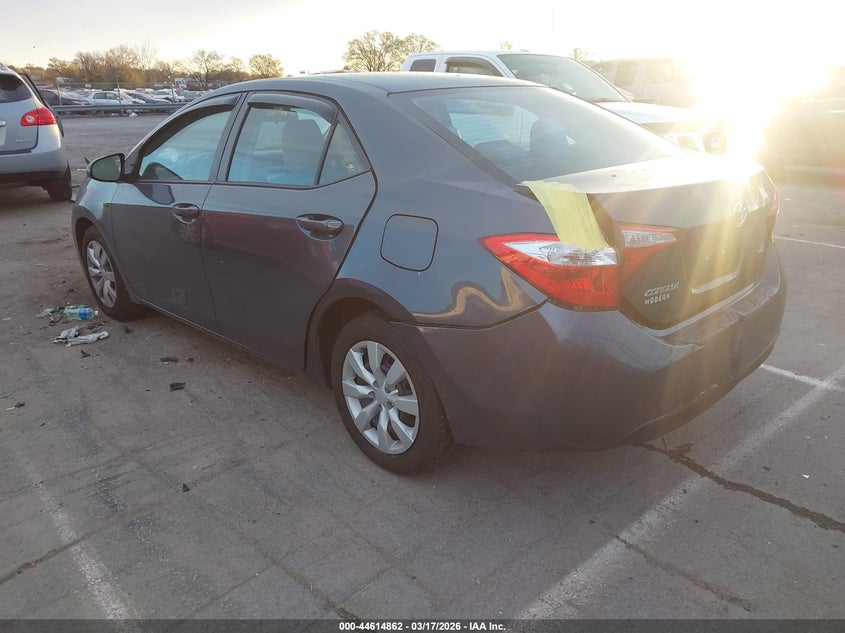 2016 Toyota Corolla Le