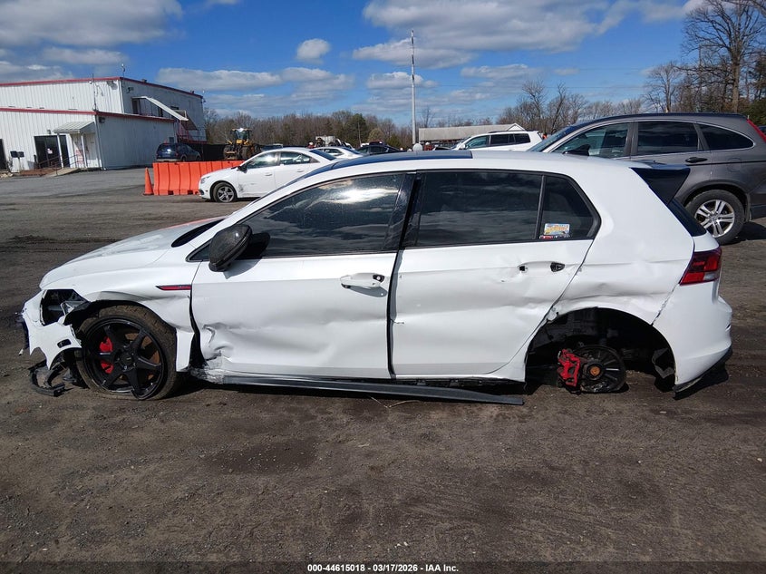 2022 Volkswagen Golf Gti 2.0T Se VIN: WVWN87CD0NW194426 Lot: 44615018