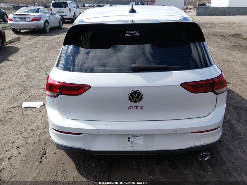 2022 Volkswagen Golf Gti 2.0T Se VIN: WVWN87CD0NW194426 Lot: 44615018