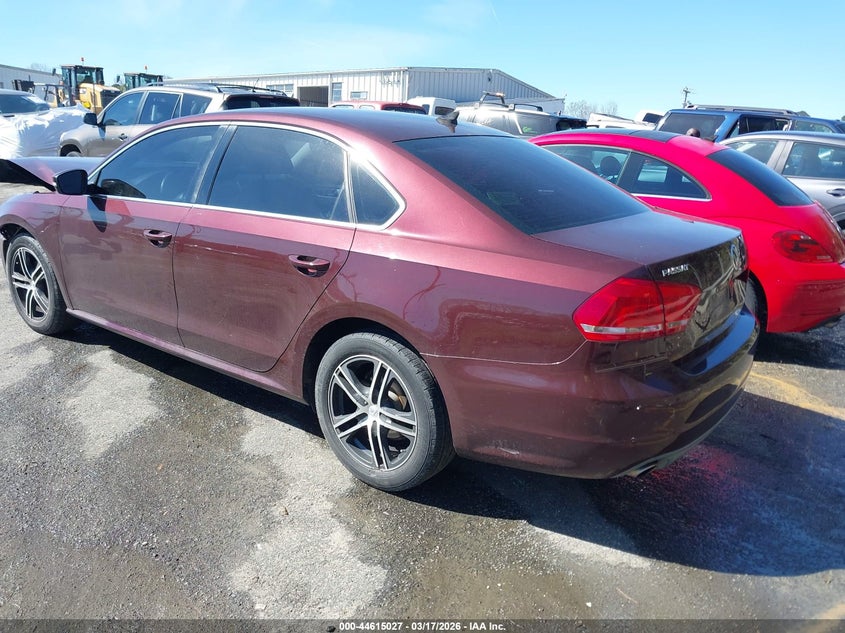 2013 Volkswagen Passat 2.5L Se