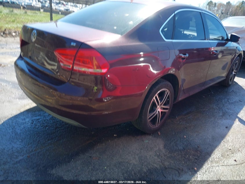 2013 Volkswagen Passat 2.5L Se