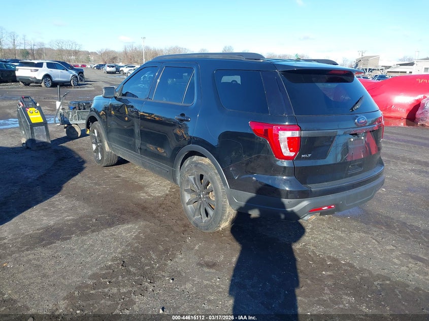 Vin: 1fm5k8d85kga57413, lot: 45112090, ford explorer xlt 20193
