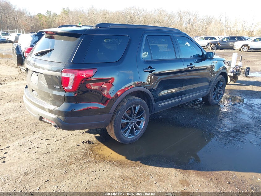 Vin: 1fm5k8d85kga57413, lot: 45112090, ford explorer xlt 20194