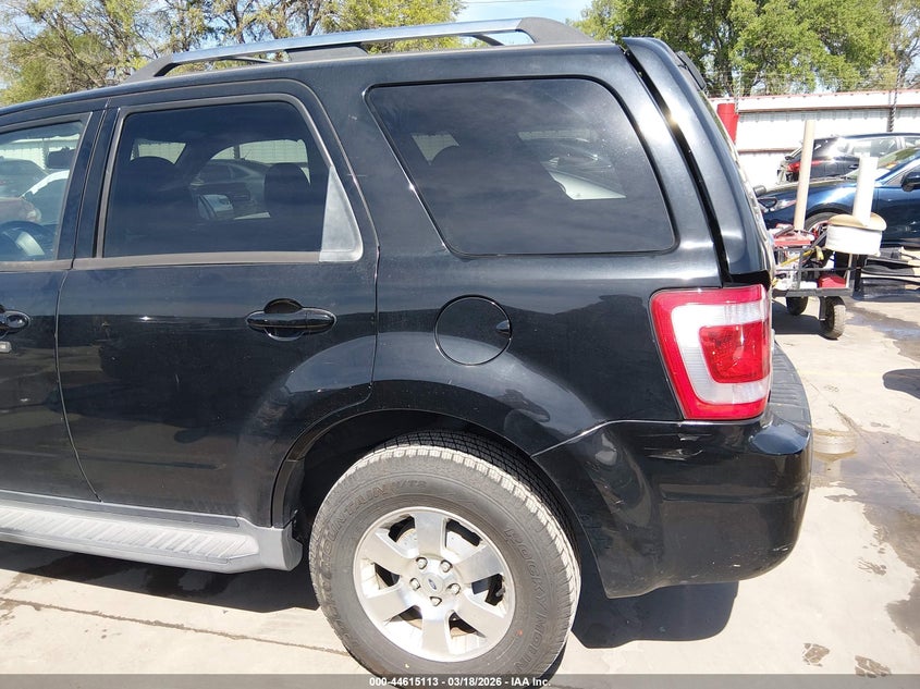 2012 Ford Escape 3.0 Limited black Lot 111044615113 Vin 1FMCU0EG7CKA50163