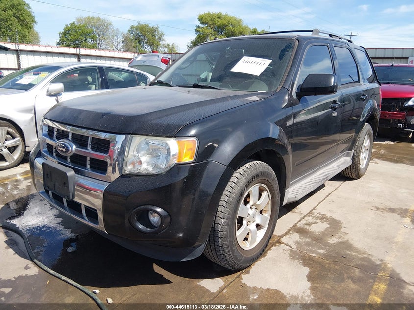 2012 Ford Escape 3.0 Limited black Lot 111044615113 Vin 1FMCU0EG7CKA50163