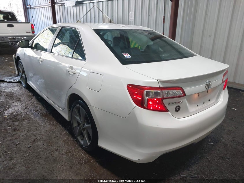 2012 Toyota Camry 2.5 Se Limited Edition white Lot 111044615142 Vin 4T1BF1FK2CU623201