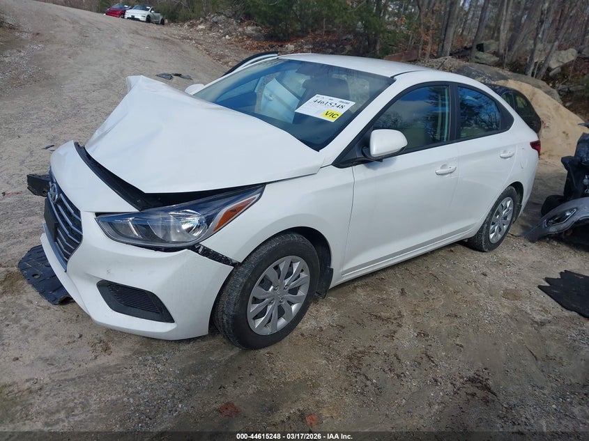 2022 Hyundai Accent Se 3KPC24A63NE157859 photo 1