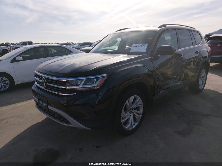1V2HR2CAXMC573399 2021 Volkswagen Atlas 3.6l V6 Se W/Technology photo 1