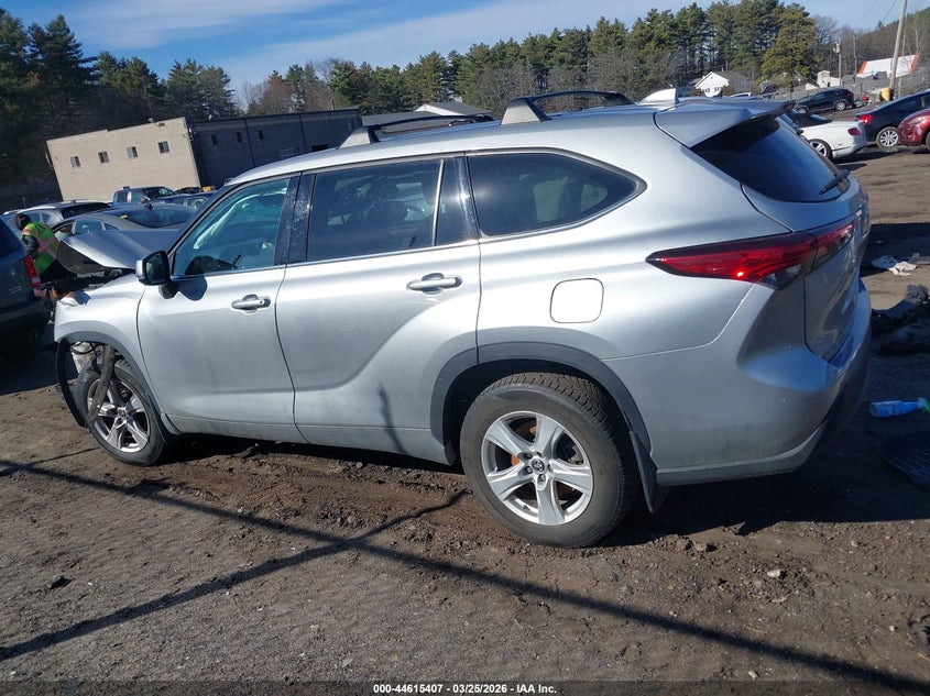 VIN 5TDBZRBH2MS155304 2021 TOYOTA HIGHLANDER LE