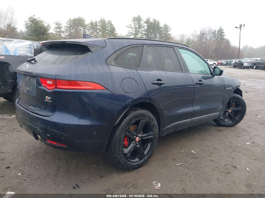 Vin: sadcm2fv1ka395100, lot: 45112435, jaguar f-pace s 20194