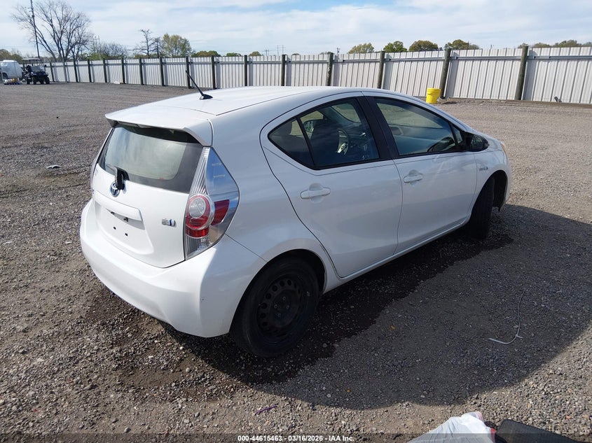 2012 Toyota Prius C Two