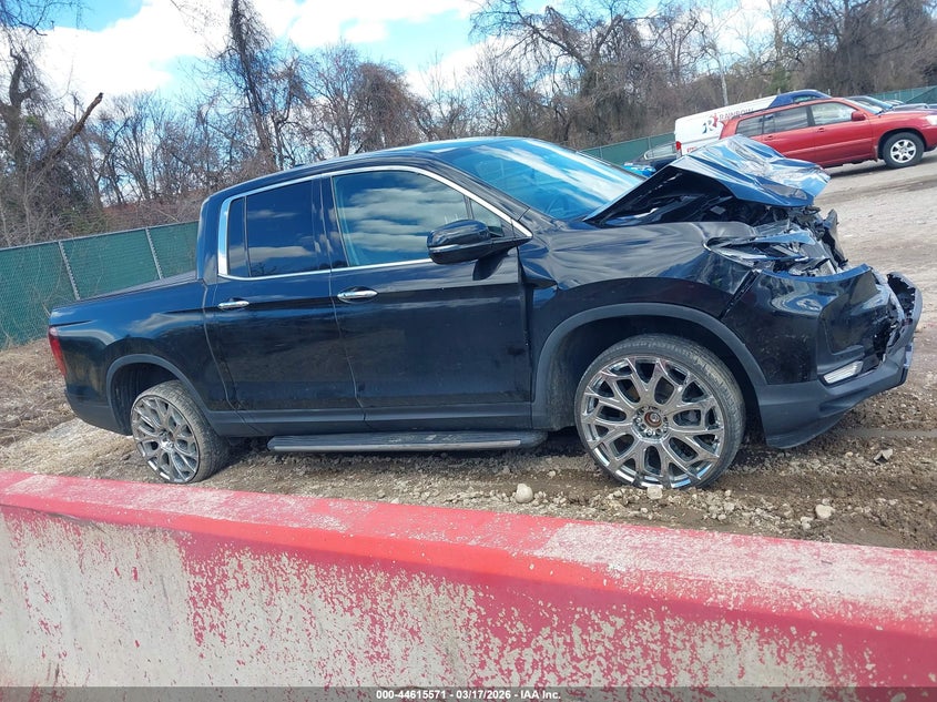 2022 Honda Ridgeline Rtl-E VIN: 5FPYK3F76NB021180 Lot: 44615571