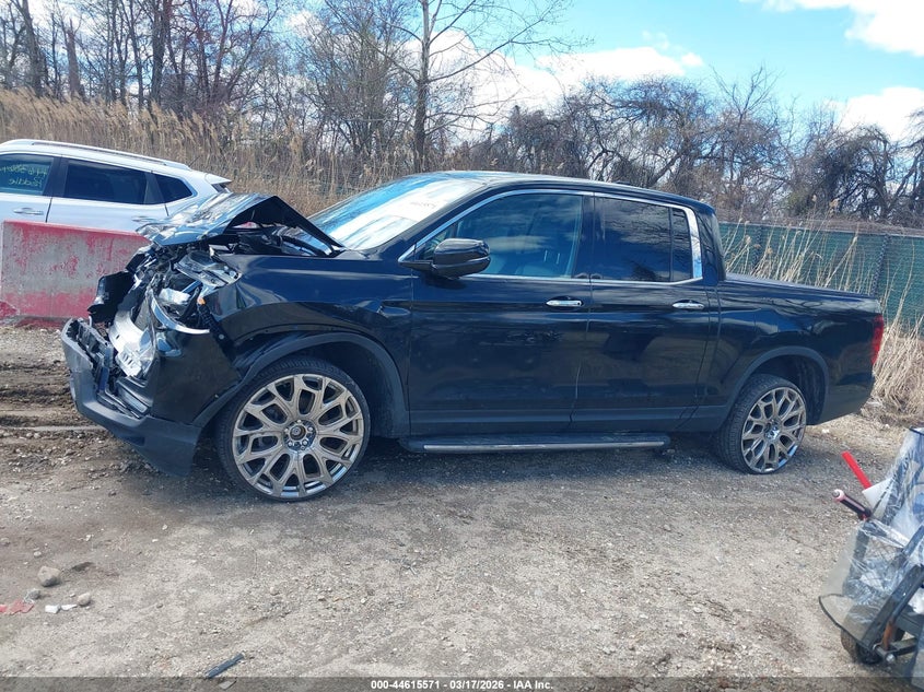 2022 Honda Ridgeline Rtl-E VIN: 5FPYK3F76NB021180 Lot: 44615571