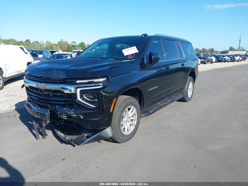Vin: 1gns5bkdxtr215284, lot: 45112642, chevrolet suburban ls, rwd 20262