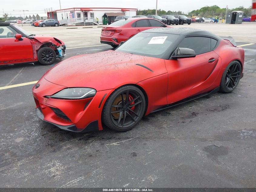 Vin: wz1db0c09nw046813, lot: 45112954, toyota gr supra 3.0 premium 20222
