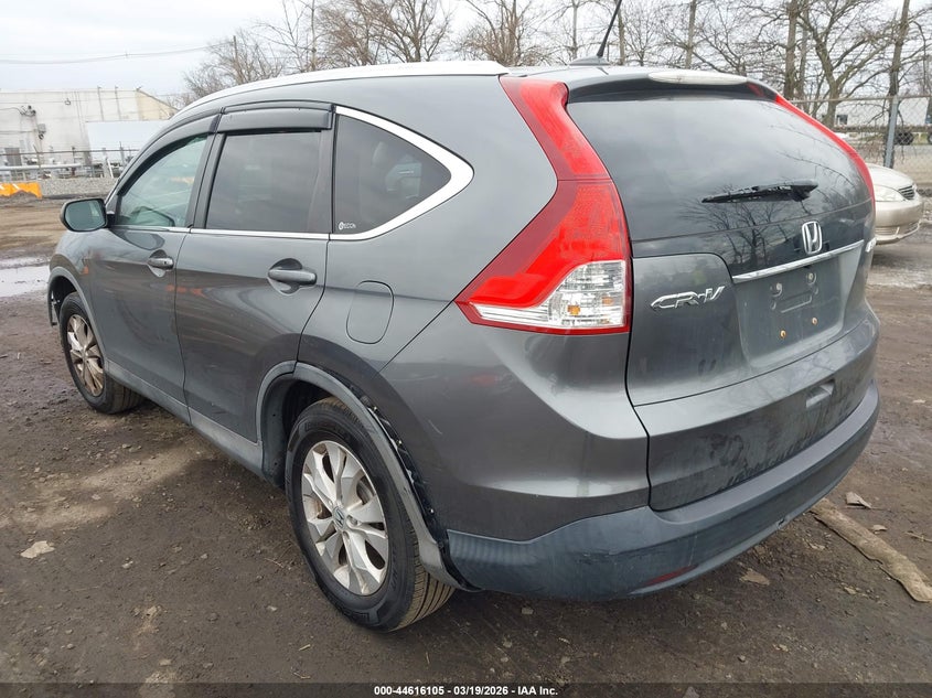 2012 Honda Cr-v 2.4 Cr-V Ex-L grey Lot 111044616105 Vin 2HKRM4H79CH618493