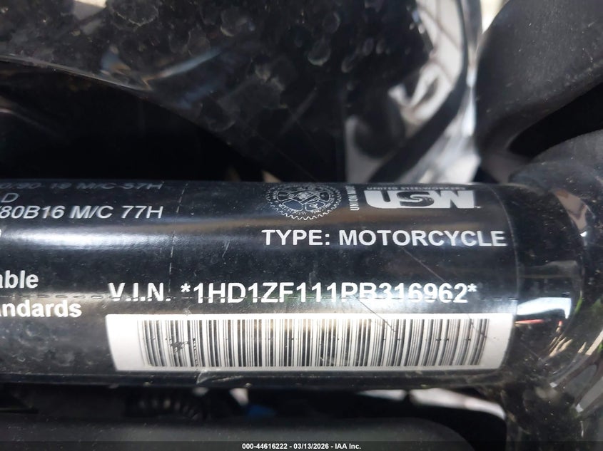 2023 Harley-Davidson Rh975 S VIN: 1HD1ZF111PB316962 Lot: 44616222