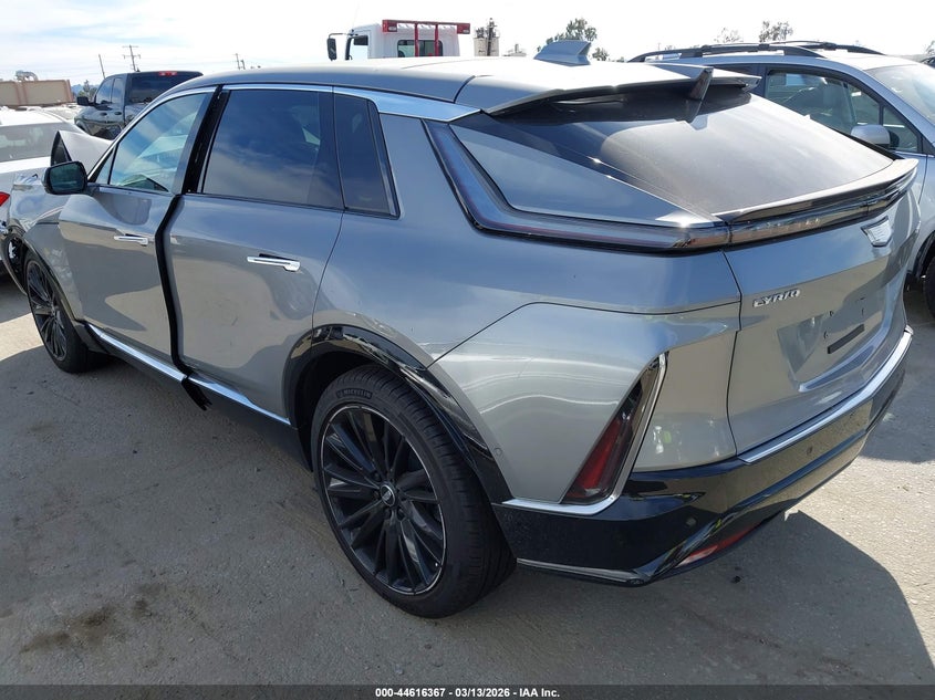Vin: 1gykpnrl3sz310666, lot: 45113345, cadillac lyriq luxury 1 rwd 20253