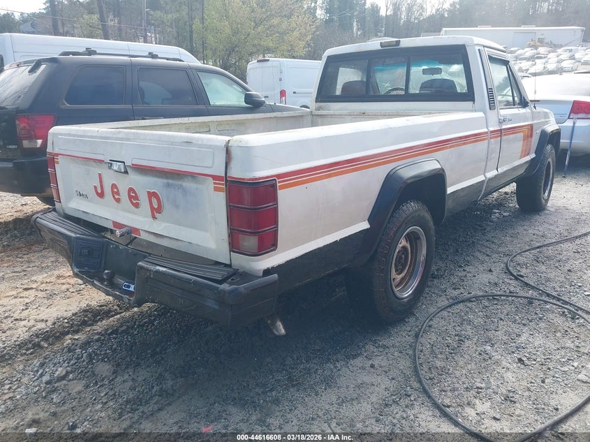 1986 Jeep Comanche Xls