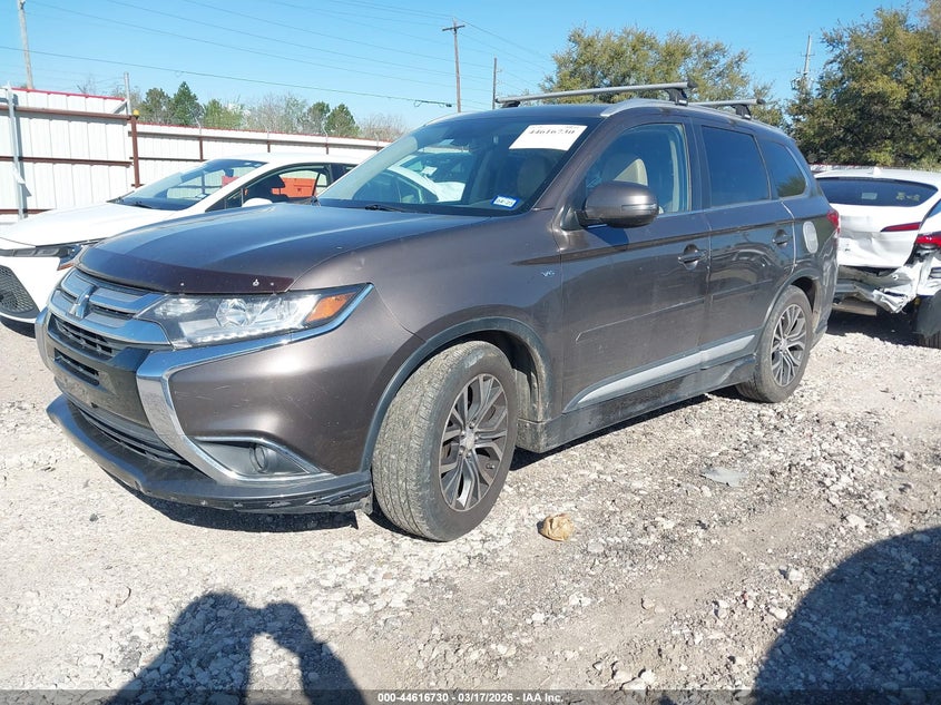 Vin: ja4jz4ax9gz005694, lot: 45113708, mitsubishi outlander gt 20162