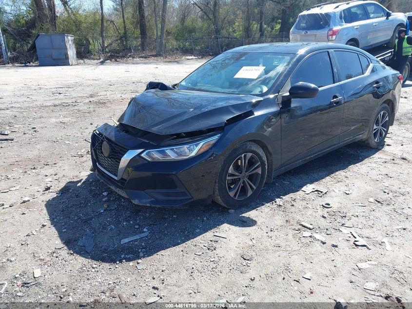 2022 Nissan Sentra Sv Xtronic Cvt