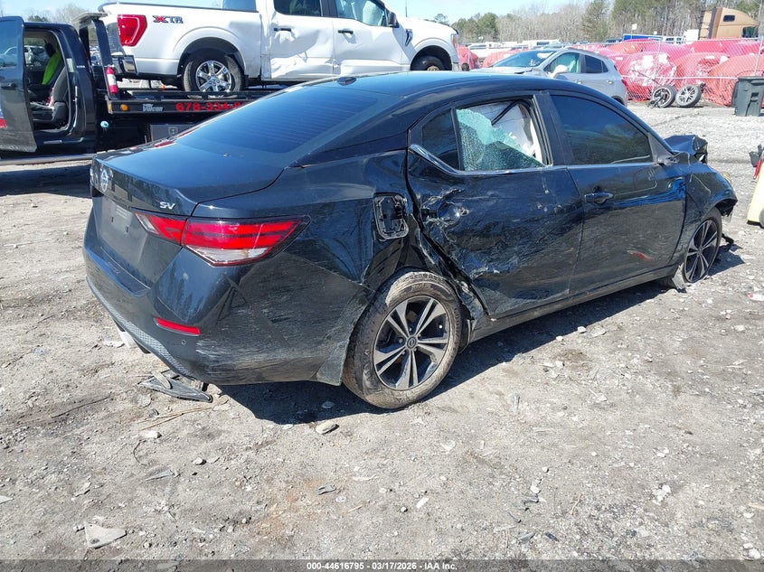 2022 Nissan Sentra Sv Xtronic Cvt