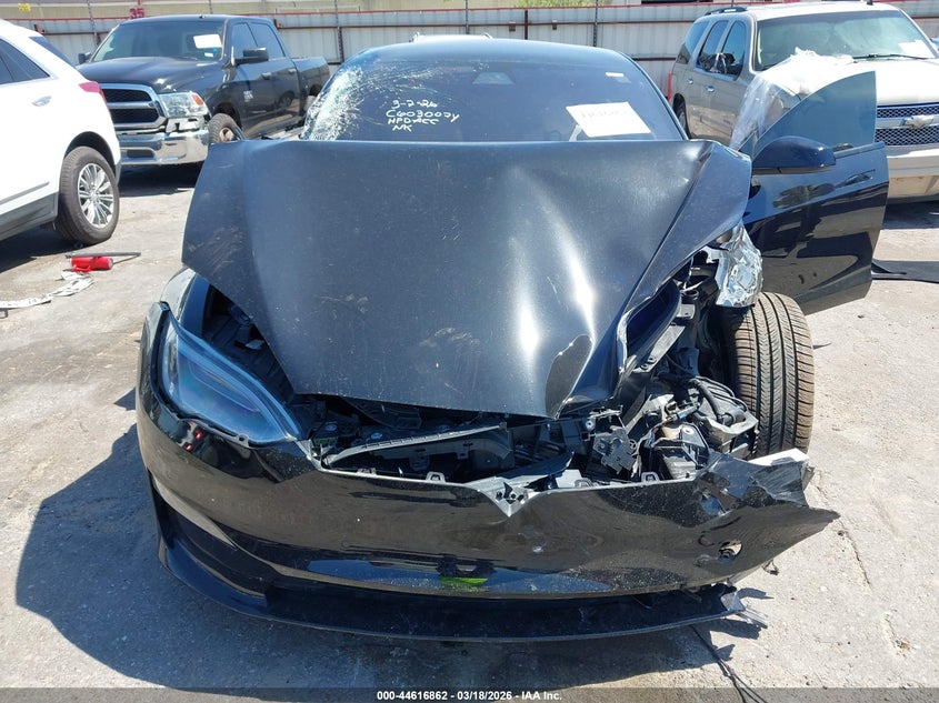 2022 Tesla Model S Plaid Tri Motor All-Wheel Drive VIN: 5YJSA1E60NF472071 Lot: 44616862