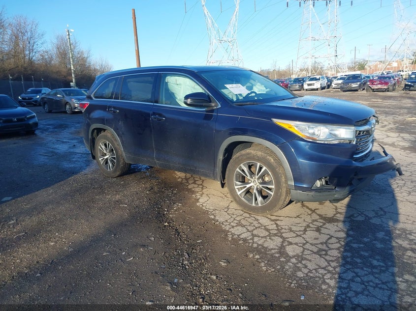 2016 Toyota Highlander Xle V6